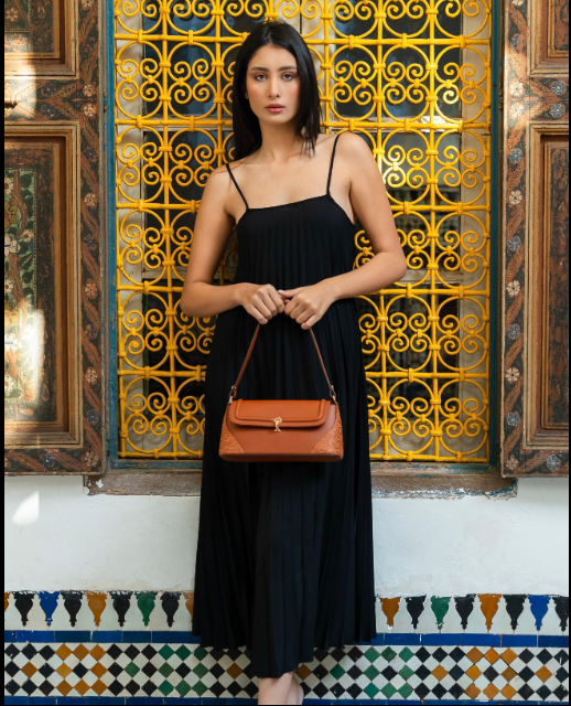 Cartable Cuir Cognac
